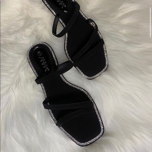 Black Strappy sandals